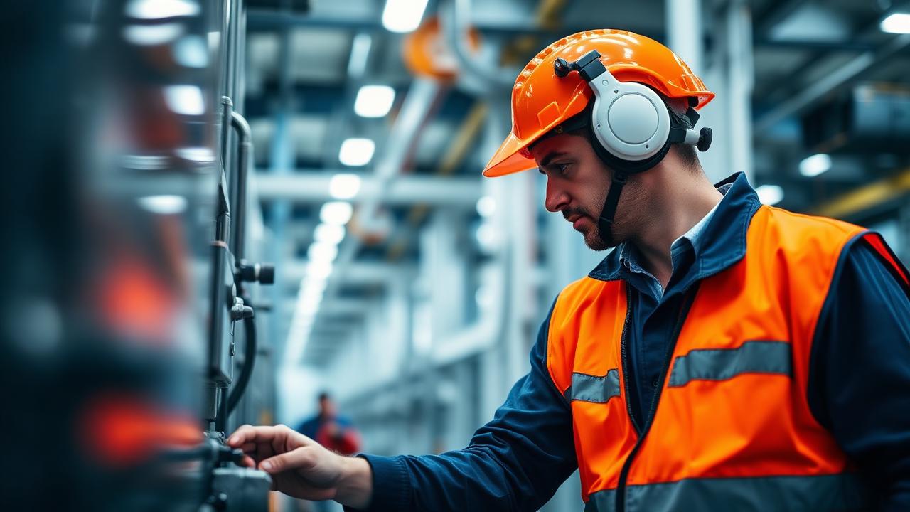 technicien en environnement industriel suivant une formation amdec process