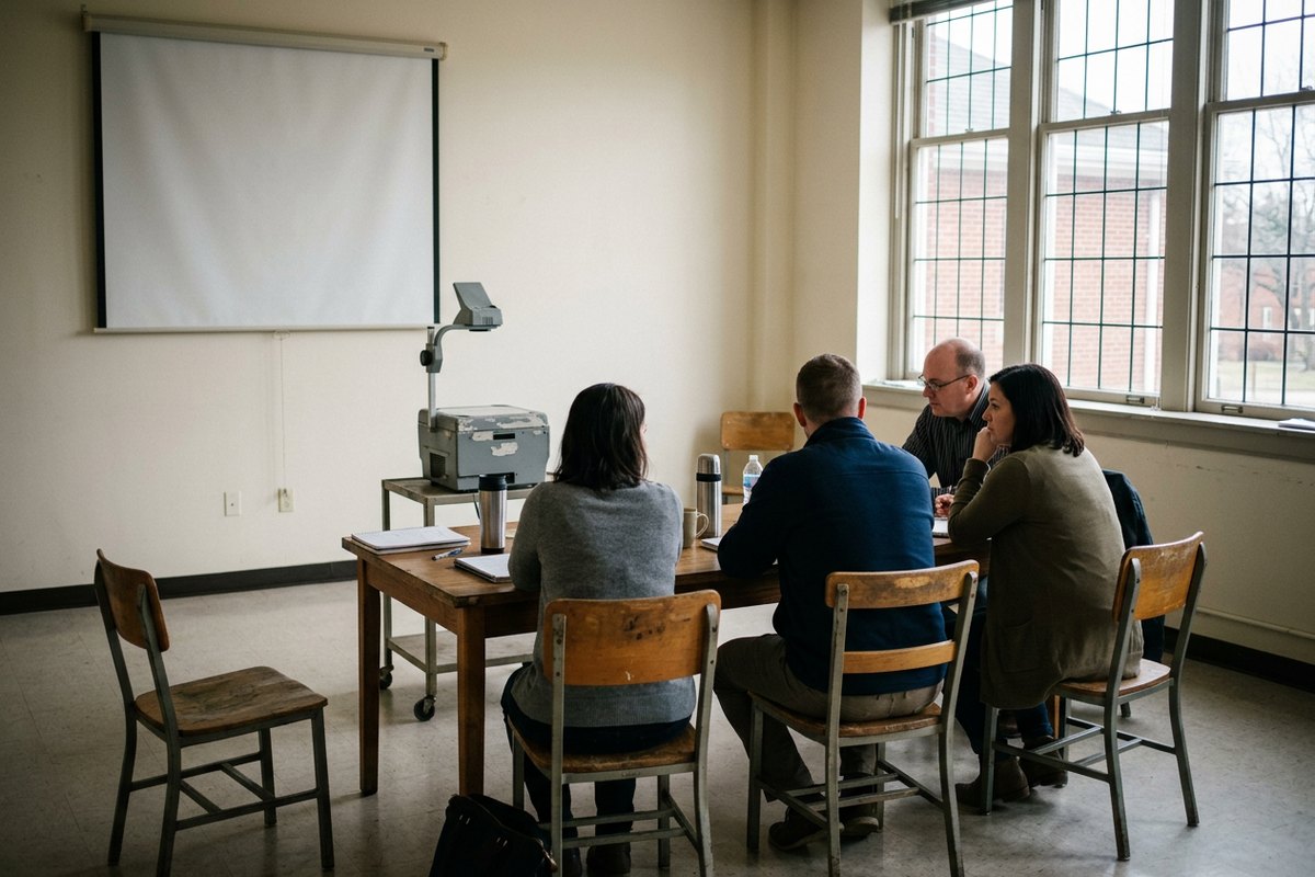 groupe de professionnels en salle pendant une formation access